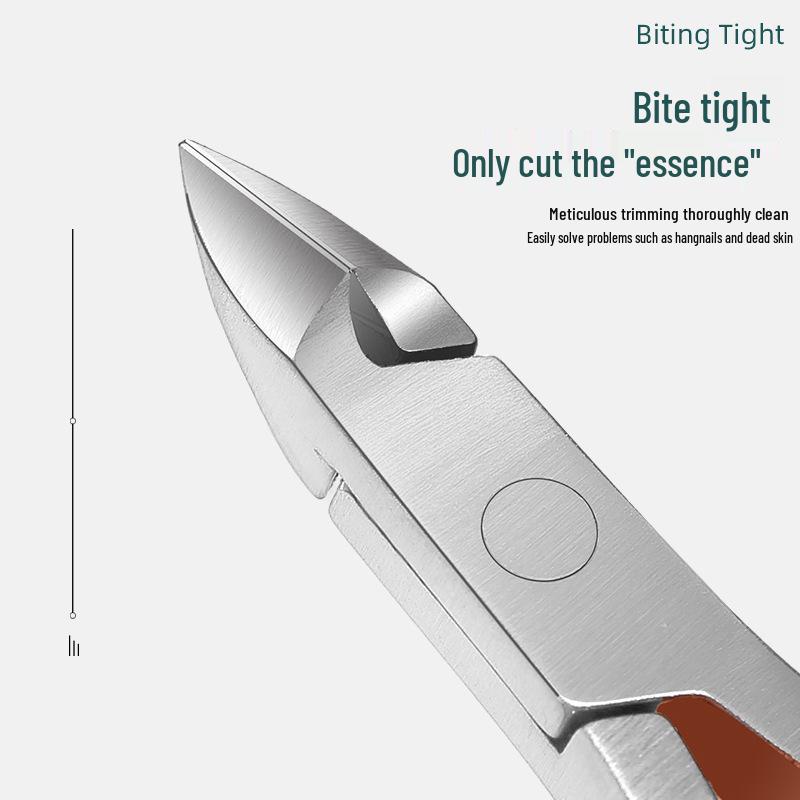 Stainless Steel Nail Nippers & Cuticle Remover Scissors - Manicure Tools for Dead Skin and Nail Care.