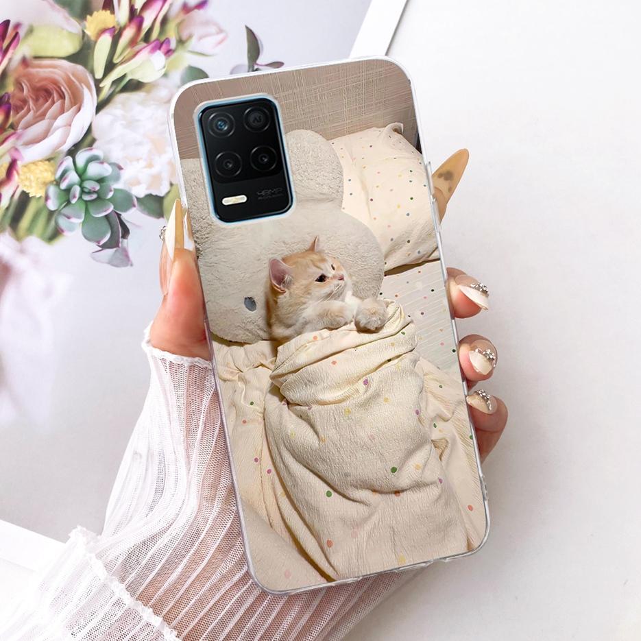 For Realme Narzo 30 5G Case RMX3242 Stylish Butterfly Painted Cover Soft Silicone Case For Realme Narzo 30 Pro Narzo30 5G Fundas