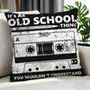 decor Music Tape Print Cushion Cover Cushion Cover Set Pcs x x x Pillowcase Decorative Sofa Home Decor