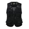Summer Mesh Vest for Middle-Aged and Elderly Men - Multi-Pocket Sleeveless Fishing & Photographer Jacket