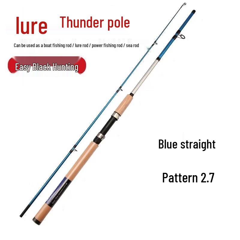 Набор прочных карбоновых удилищ для ловли на спиннинг IOSN 2.7m