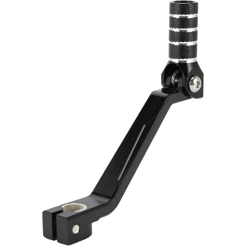 Folding Gear Shifter for TW200,CNC Shift Lever Foot Pedal for TW 200 2001-2025 - Black