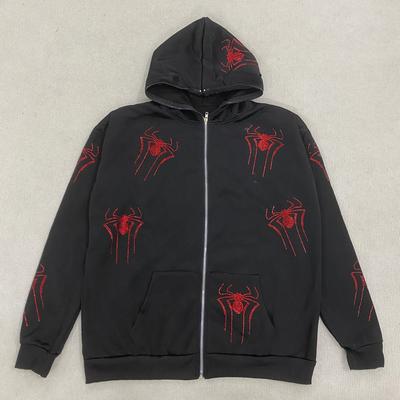 Y2K Estética tops Punk Sport Jacket Streetwear Hip Hop Moletom Gráficos Oversized Hoodies