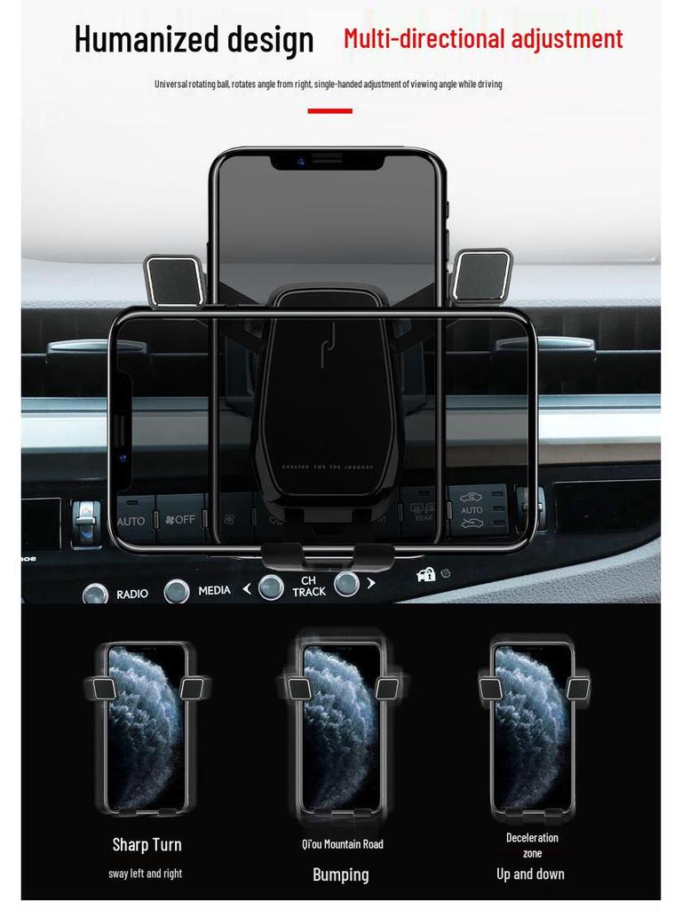 RAV4 Wireless Charging Car Phone Holder (2019-2022)