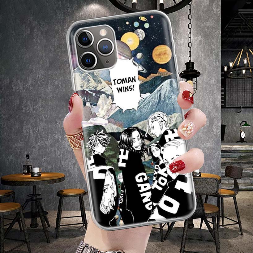 Tokyo Avengers Art Phone Case For Apple iPhone 17 Air 16 15 Plus 14 + 13 Mini 12 11 Pro Max 7 8 SE 16Max Soft Shell Cover Coque