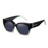 UNG Polarized Sunglasses Over-Glasses (Gradient Green)