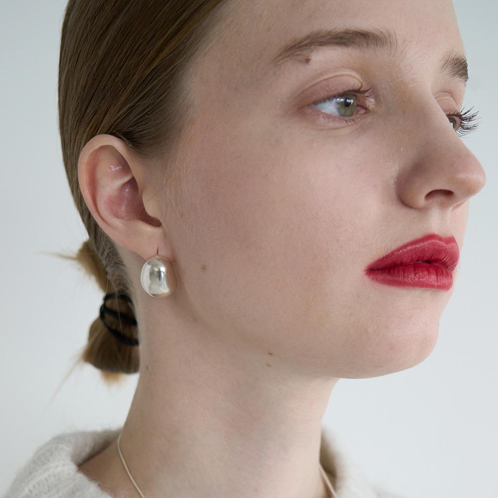 Still Instant Round Hole & Forms - Earring 01 (2Colors)