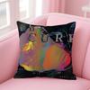 Band The Cure Cushion Cover Linen Pillowcase Cover Soft Decor For Sofa Home Room