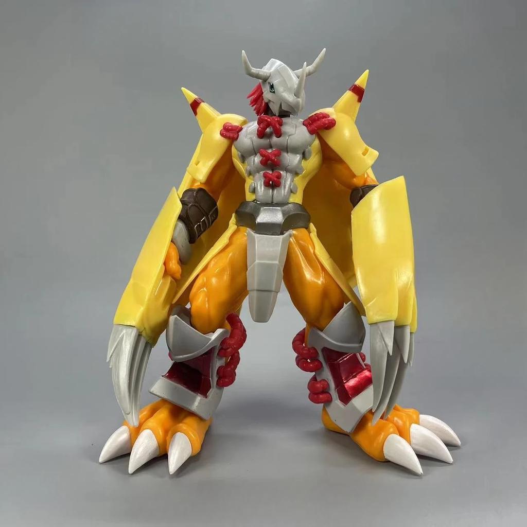 20cm Digimon Adventure War Anime Greymon Figure Greymon Action Figures Pvc Statue Desktop Decoration Collection Model Toys Gifts