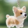 Dog Shape Pet Hair Storage Box Transparent Diy Handmade Pet Hair Keychain Backpack Decor Accessories Souvenir Collection Gift