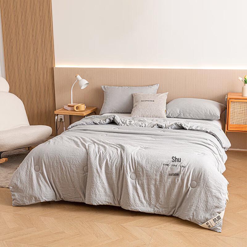 HILAN HOME Antibacterial Soy Fiber Summer Quilt