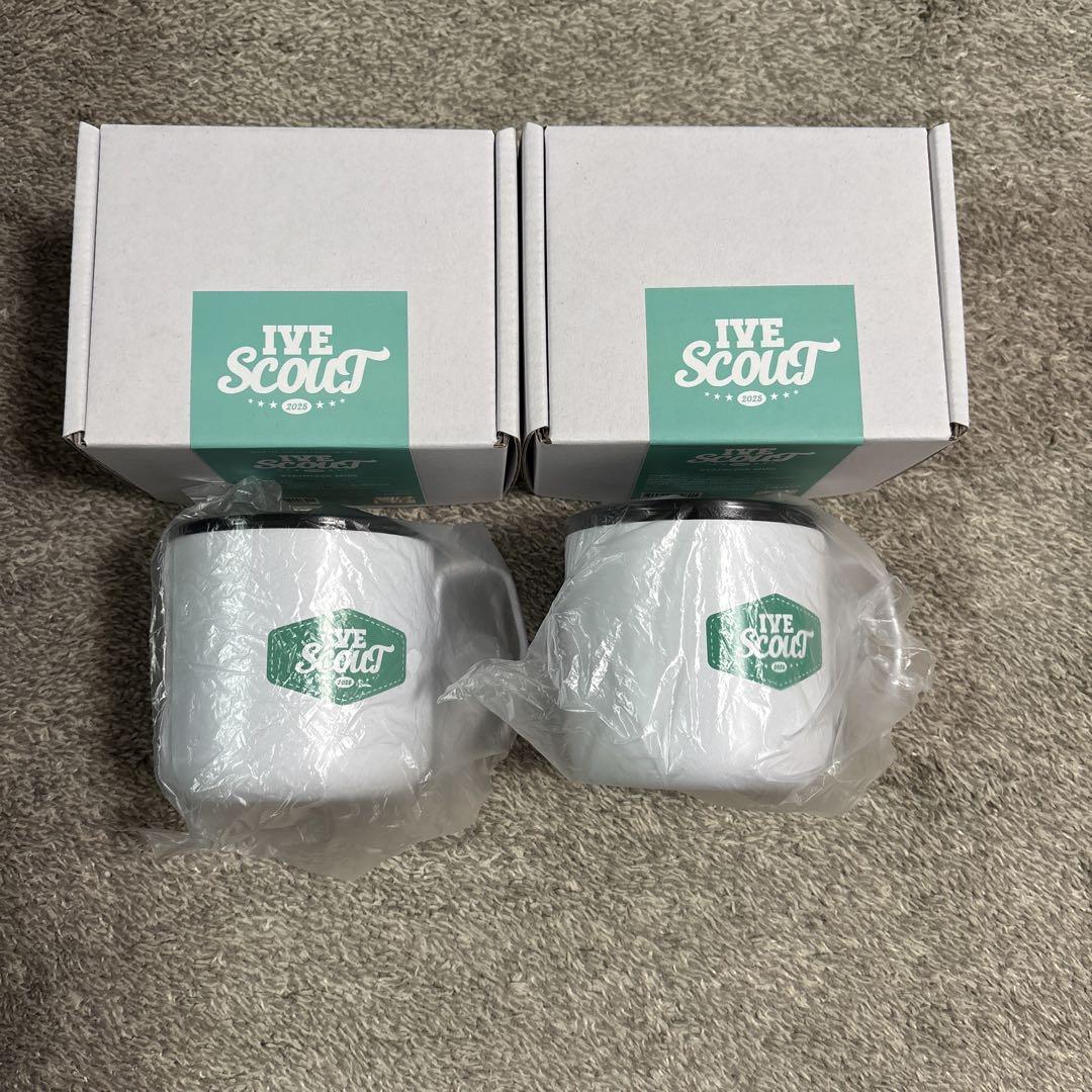 

[Б/У] Кружка из нержавеющей стали IVE SCOUT Fancon без торговых карточек