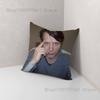 Mads Mikkelsen H-Hannibal Face Pillow Case Cartoon Anime peripheralsBedroom Sofa Decorative Cushion Cover Soft Cushion Cover