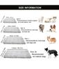 Selbsterwärmende Haustiermatte, Superweiche Aluminiumfolien-Hundematratze zum Schlafen, Katzen- und Hundebettmatte für kleine und mittelgroße Katzen und Hunde