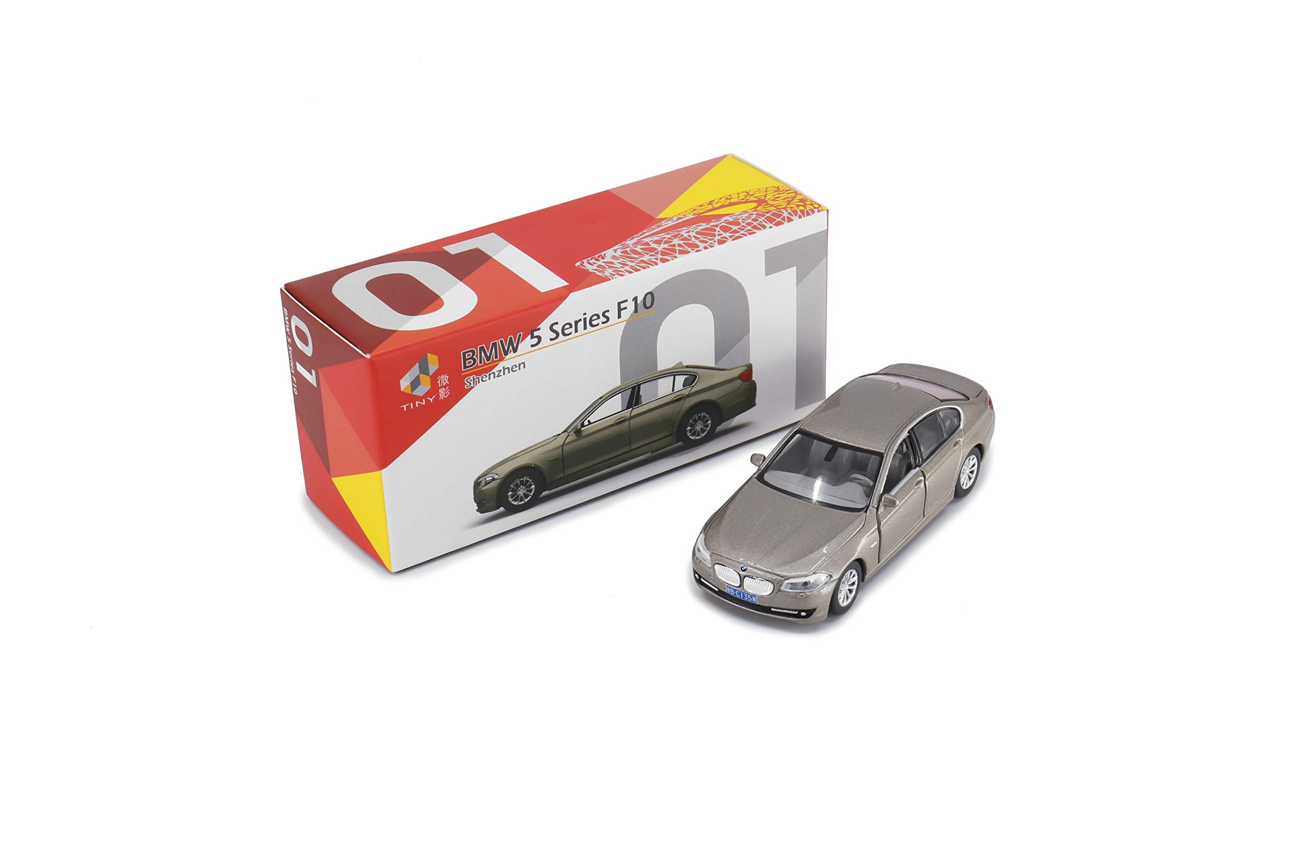 

Крошечный город CN1 Серия Mercedes Benz F10 Золотой Левый руль