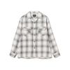 [Beaming Life Store by BEAMS] L/S Shirt [Special Order] PENDLETON Check Open Collar Shirt Men's GREY M_92110387964