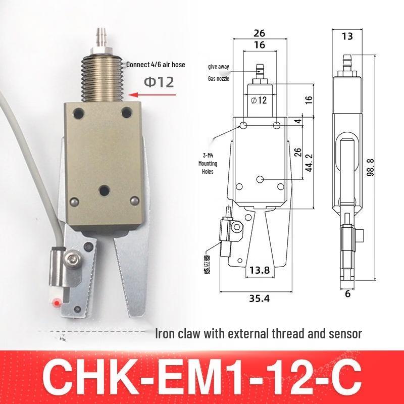 

Aokewen CHK-EM 1-12 Pneumatic Sprue Clamp