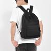 Solid color backpack fashion trend men's and women's backpack simple large capacity backpack student schoolbag casual backpack