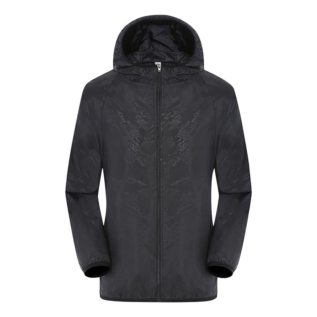 Women's Rain Jacket, Soft and Lightweight Full Zipper Sweatshirt Jacket