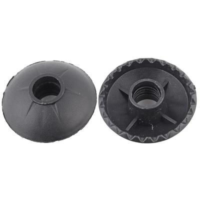 12 BUC Coș Rotund Negru pentru Băț de Trekking, Zăpadă, Schi, Noroi, Drumeție, Mers, Accesoriu de Rezervă