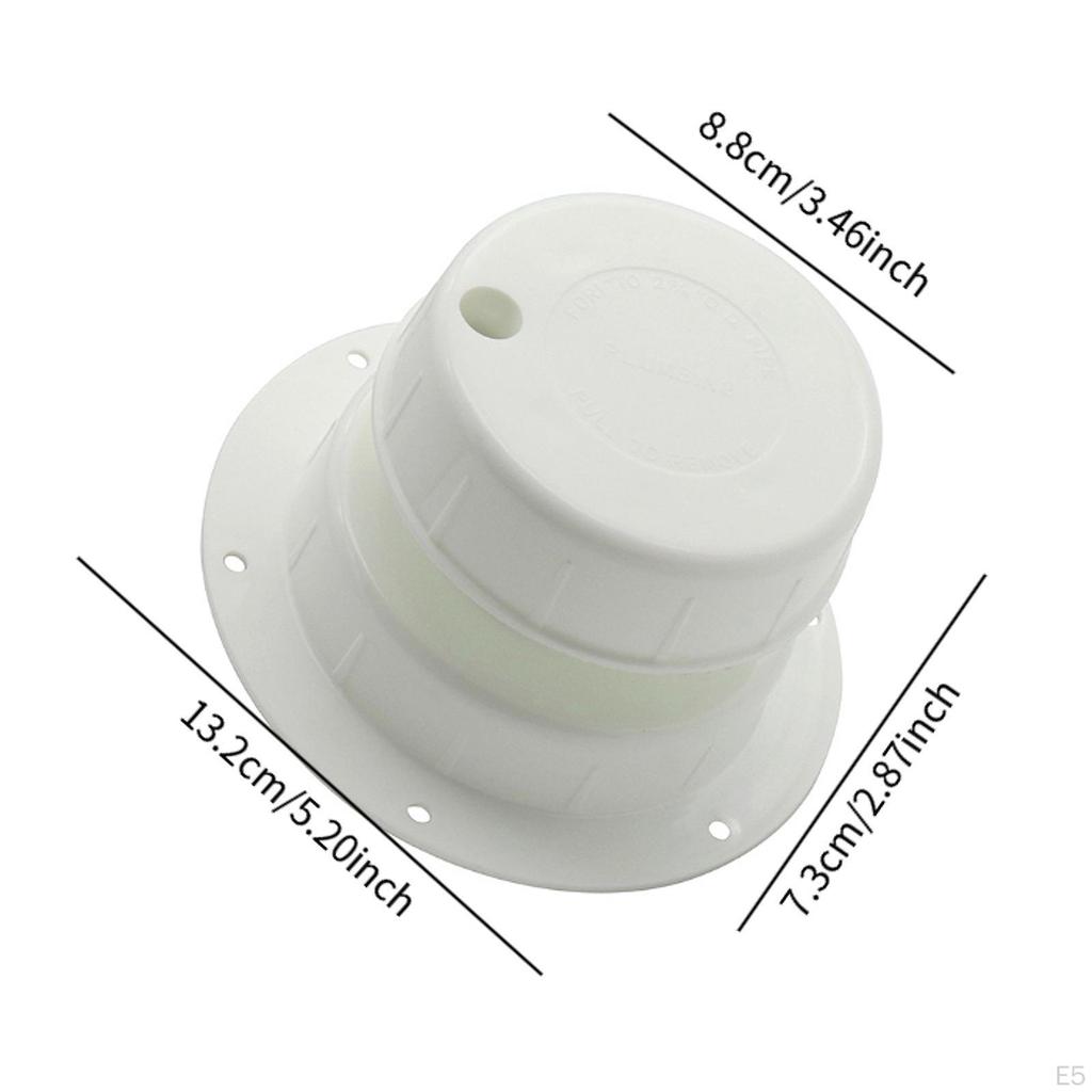 RV Duct Vent Cover Accessory Plumbing Cap for Repair
