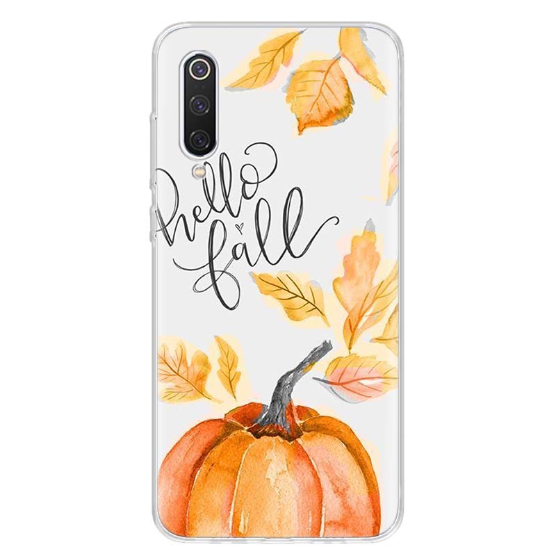 Autumn Pumpkin happy fall Phone Case Cover for Xiaomi Redmi Note 15 14 13 12 11 Pro Plus 14S 12S 11S 11T 11E 10S 10 Customized F