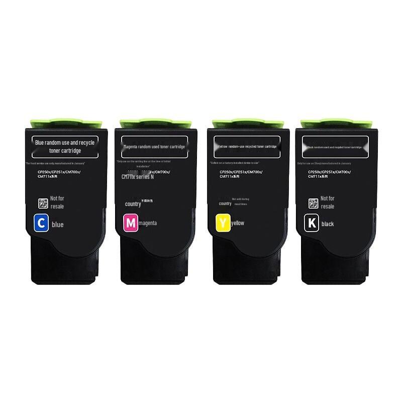 Compatible CTL-350H 4-Color Toner Cartridge Set for Pantum Printers