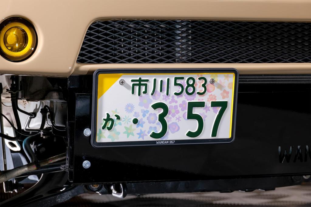 WANGAN357 1 New Standard License Frame Rubber Silicone Soft Dress Up License Frame (Black)