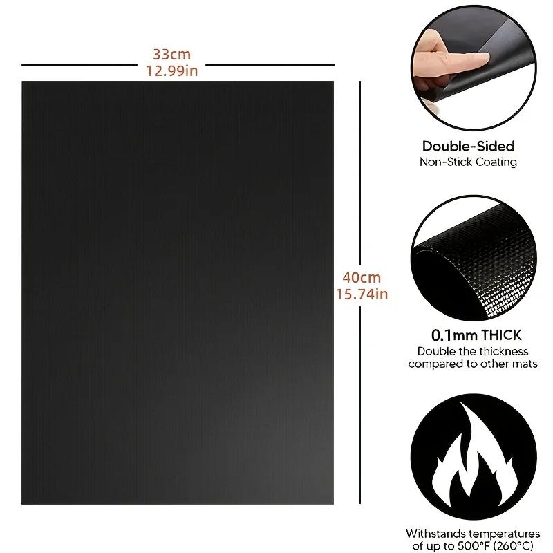 Multifunctional Grill Mat Microwave Oven Mat Household Grill Pan Liner Reusable High Temperature Resistant Baking Accessories