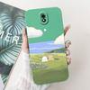 För Samsung Galaxy J3 J5 J7 2017 Sött Mönster Kanin Tecknad Fodral För Samsung J5Pro J7Pro J3 Pro 2017 Mjukt Silikon Telefonfodral