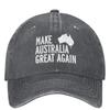 Make Australia Great Again Baseball Cap Maga Hunting Camping Adjustable Hip Hop Dad Men Women Vintage Sun Visors Snapback Cap