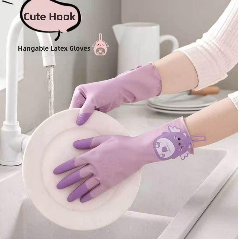 Non-Slip Kitchen Cleaning Gloves Tear-Resistant Household Gloves Multipurpose