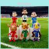Pvc World Cup Fan Statue Car Model Ornament Memorial Home Decor Collectors Item For Soccer Enthusiasts