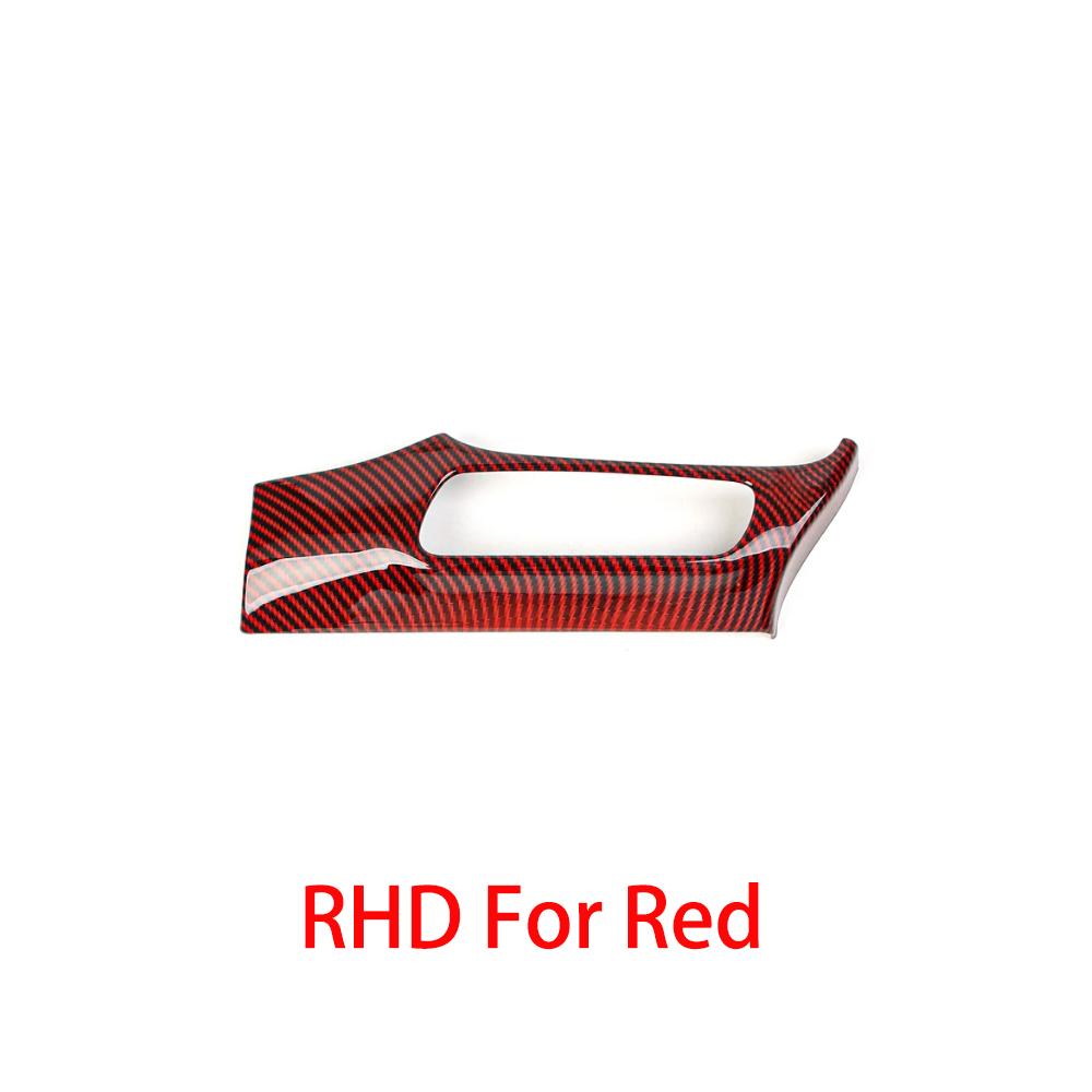 LHD/RHD For Hyundai I30/I30 N 2017-2025 Car Tuning Carbon Fiber Headlight Adjustment Switch Button Cover Trim Accessories