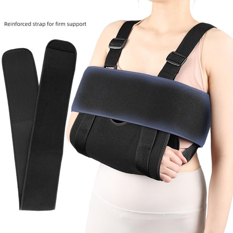 Arm Sling Shoulder Immobilizer Comfortable Arm Fixing Strap for Rehabilitation Post Injury and Outdoor Activities