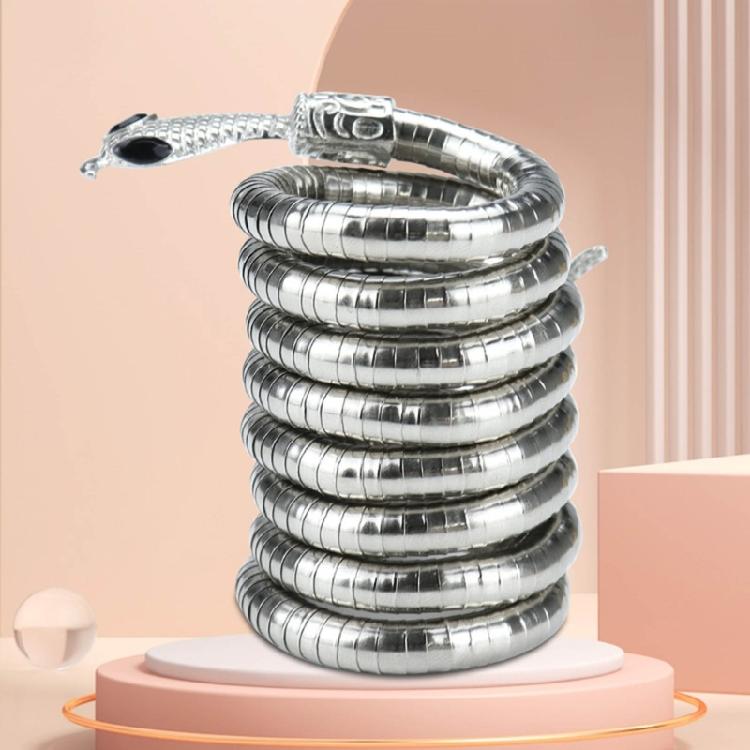Fashion Bendable Snake Necklace Bracelet Jewelry Multilayer Metal Snake Necklace