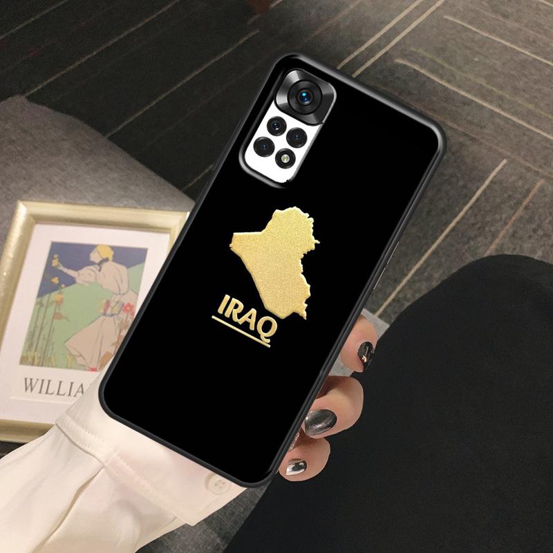 Iraq Map Funda For Xiaomi Redmi Note 14 9 10 11 12 13 Pro 9S 10S 11S 12S Redmi 13C 10C 12C 14C Case