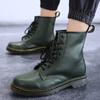 Four Seasons Herrenmodelle High Top Martin Stiefel Britischer Stil Erhöhend Wasserdicht Rutschfest Niedriger Absatz Bequeme Stiefel