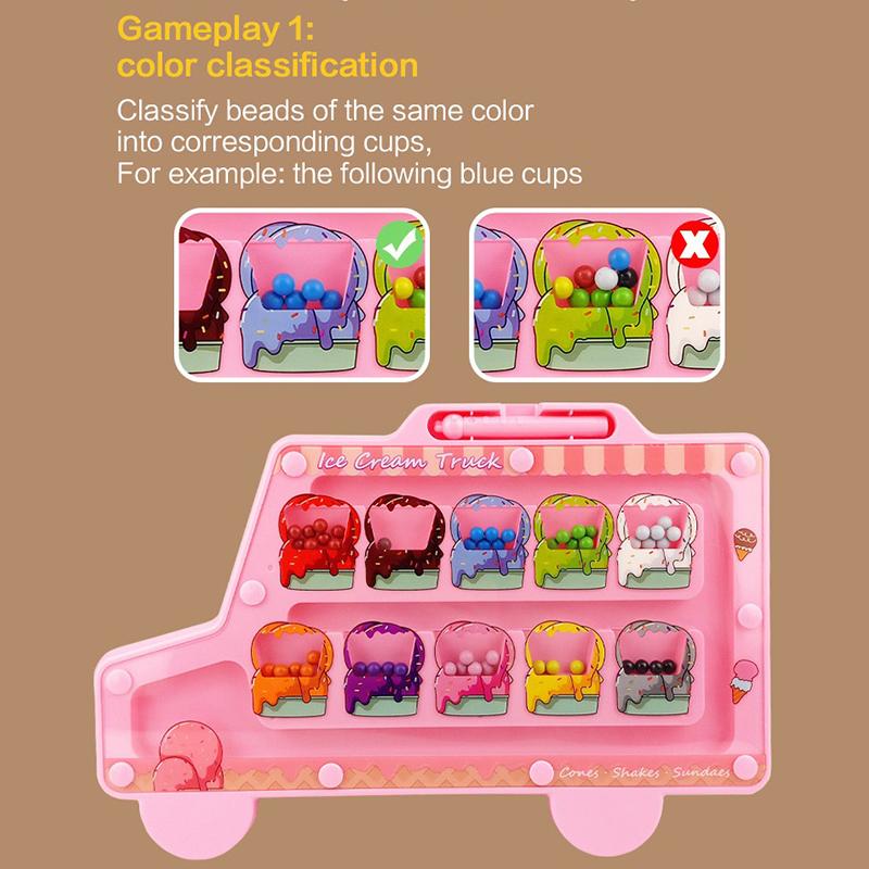 Magnetic Beaded Toys For Children'S Intelligence And Concentration Training, Magnetic Toys For Babies To Improve Their Attention
