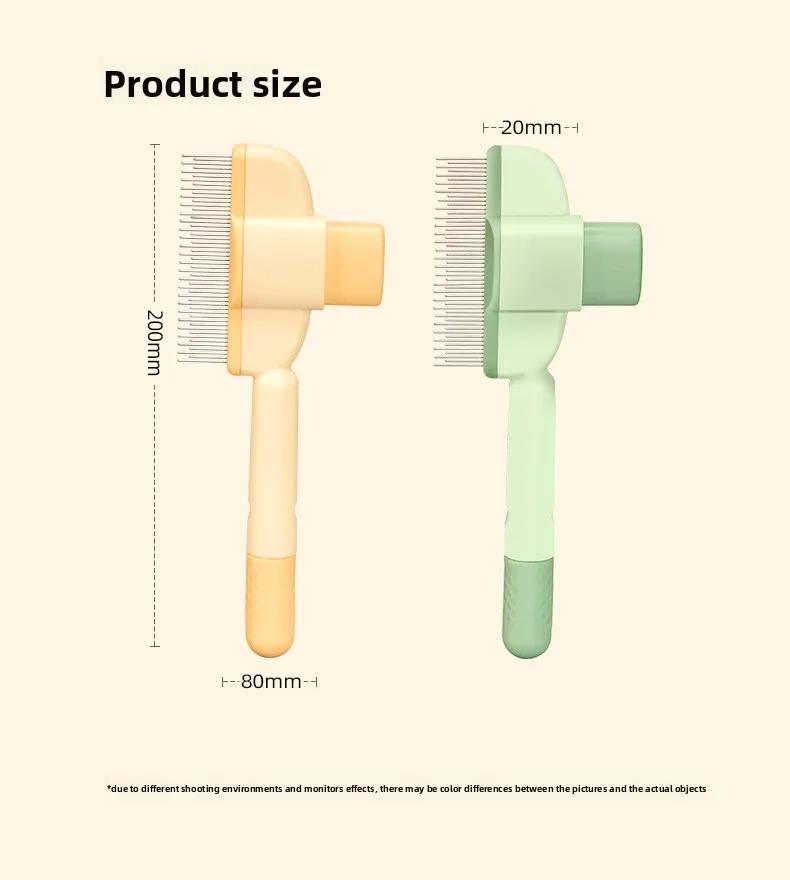 Haustierbedarf Hunde-Pflegebürste, Tierhaarentferner für Katzen und Hunde, Katze Welpe Fellbürste für den Heimgebrauch, Haustierpflege-Zubehör