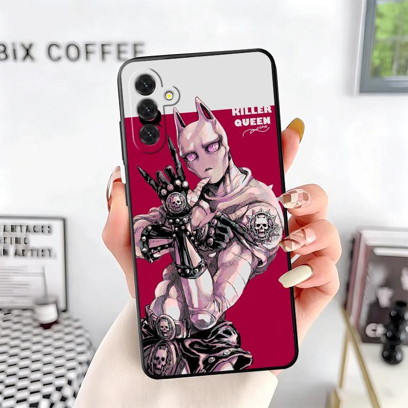 

JoJo Adventure Killer Queen Soft Phone Case for Samsung A17 A37 A57 A16 A26 A36 A56 A15 A25 A35 A55 A14 A24 A34 A54 A13 A23 A33 Samsung A14