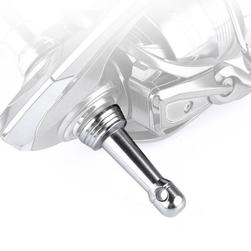 Fishing Reel Balancers Reel Stand Equipped with Gasket and Rubber Rings Aluminum Fishing Wheel Balance Rod