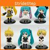 Toy Hatsune Miku Model Set Interior Decor With Sleep Position For Gift Display