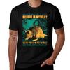 Believe In Myself Rat Tshirt Basic Crew Neck Short Sleeve Top
