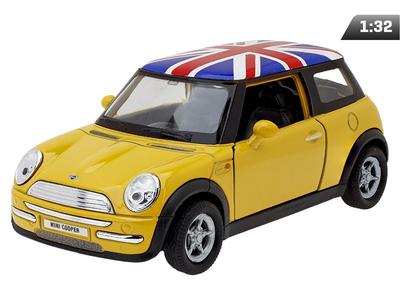 Model 1:32, Mini Cooper, Yellow