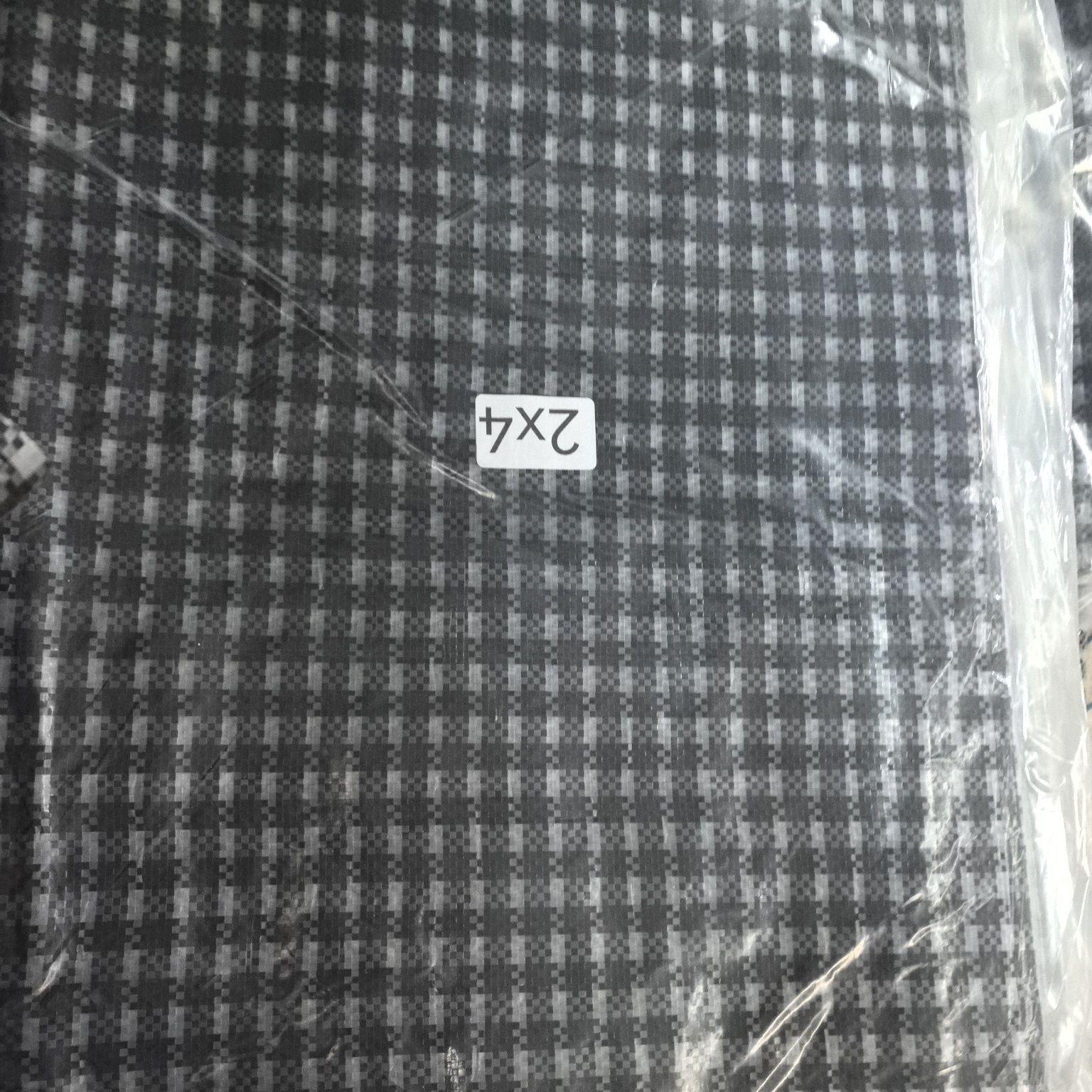 Водонепроницаемый брезент в черно-белую клетку: Утолщенный, Солнцезащитный, Теплоизоляционный, Дождевик, Наружный Маслостойкий Брезент, Тент M Водонепроницаемая Ткань Default Option