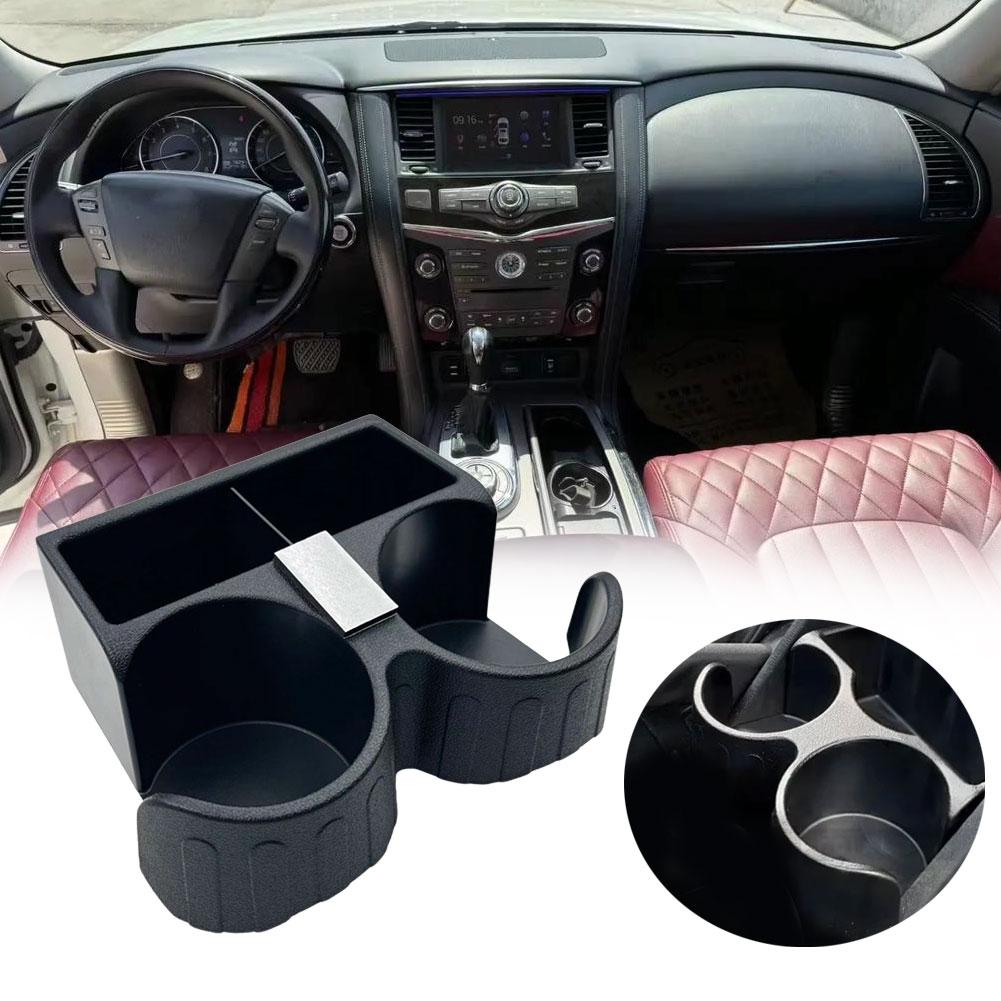 Car Cup Holder For Nissan Patrol Y61 1997-2016 Car Armrest Water Cup Holder Heatproof Drink Holder Car Accessories