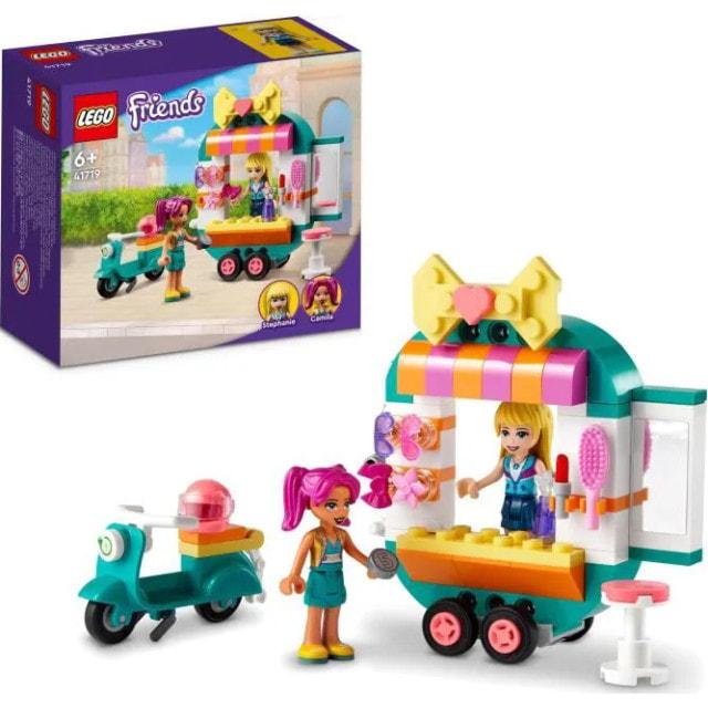 

LEGO 41719 Friends Der mobile Modeladen, kleines Friseursalon-Spielzeug от Mini-Puppen aus Heartlake City, Ides 6 Jahre