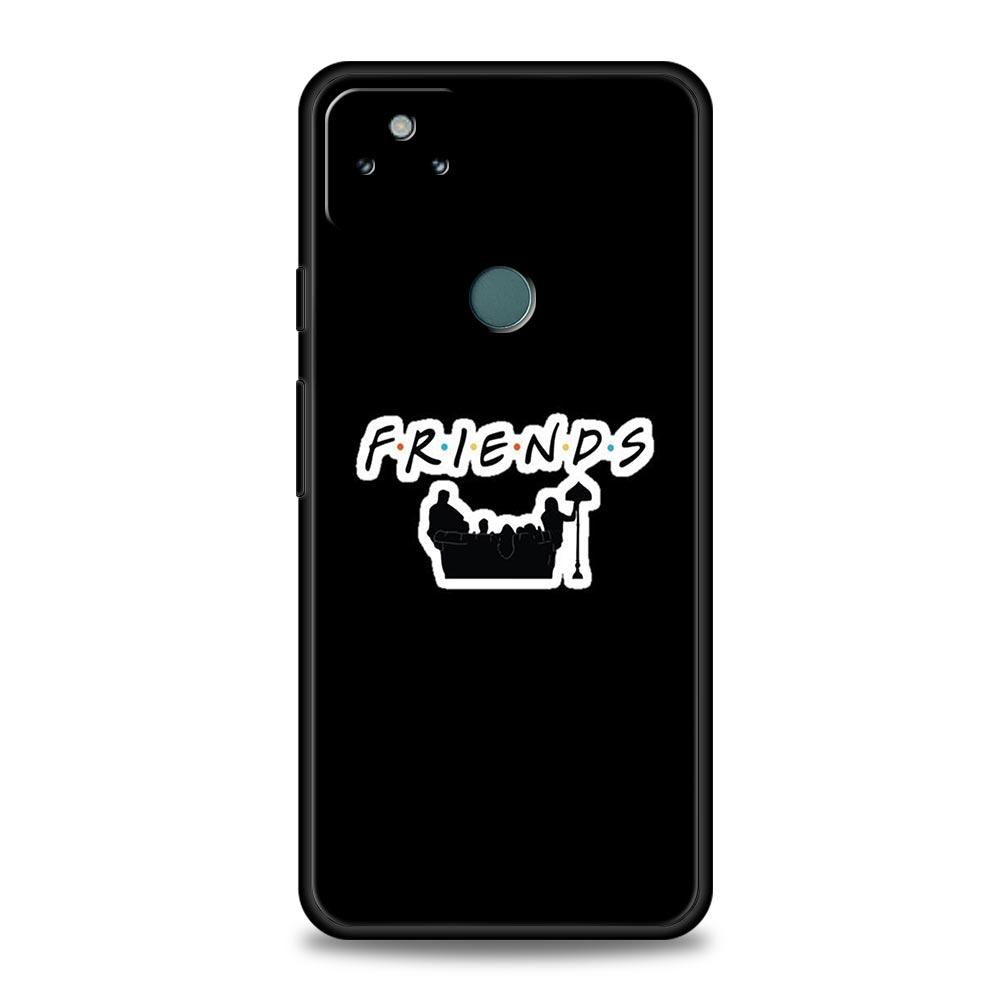 Friends Phone Case Cover for Google Pixel 10 9 8 7 6 9A 8A 7A 6A Pro Shockproof Soft TPU 9 Pro XL Shell Capas Fundas Coque Bags