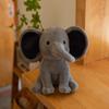 Elephant Plush Toys Stuffed Animal Doll For Kids White Elephant Toys Cartoon For Girls Cute Toys